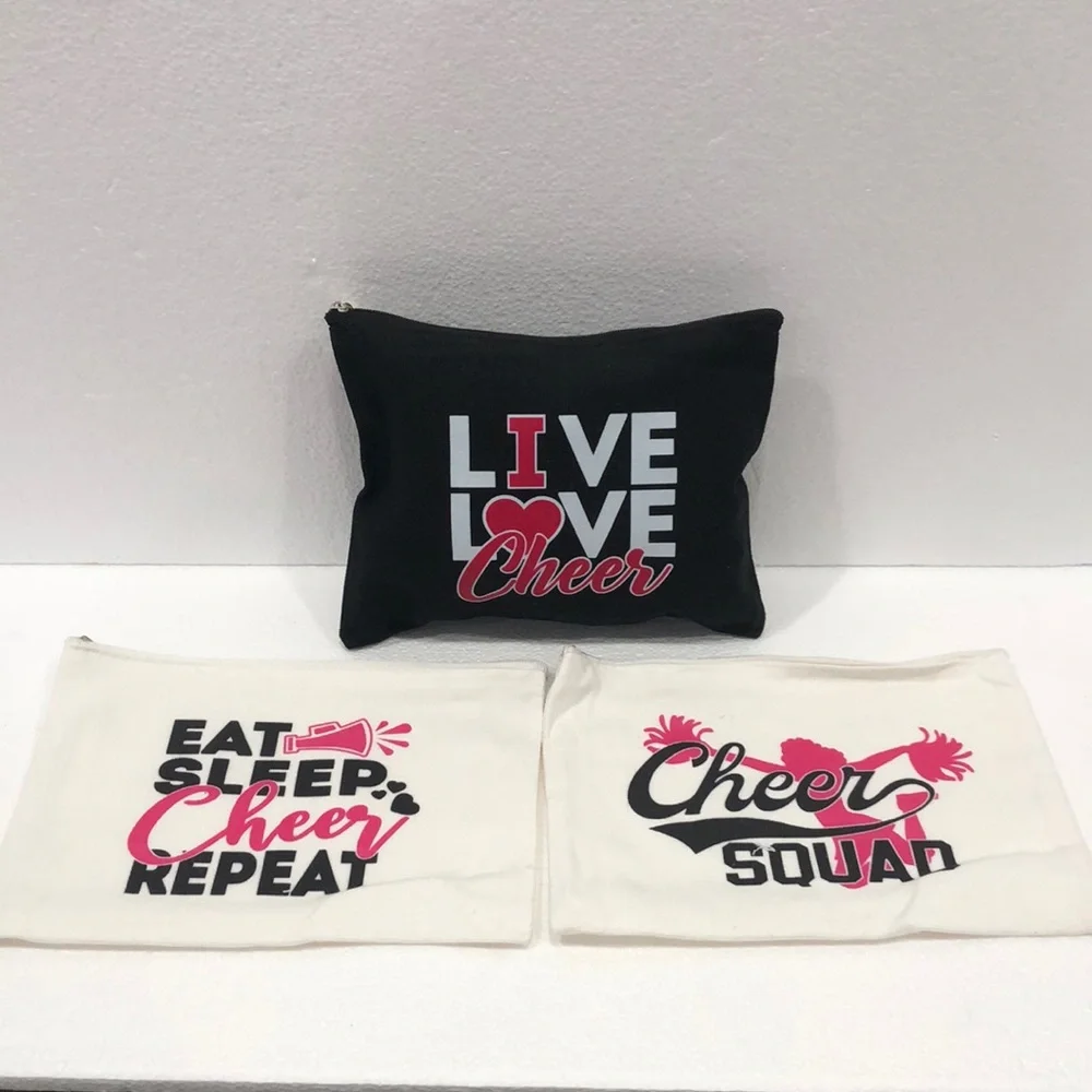 Cheer Themed Pouch Bundle